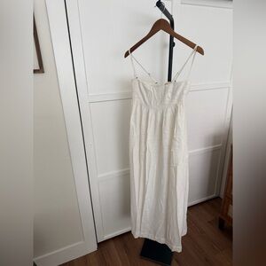 Free People White Maxi Dress